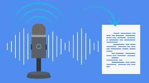 speech to text transcription